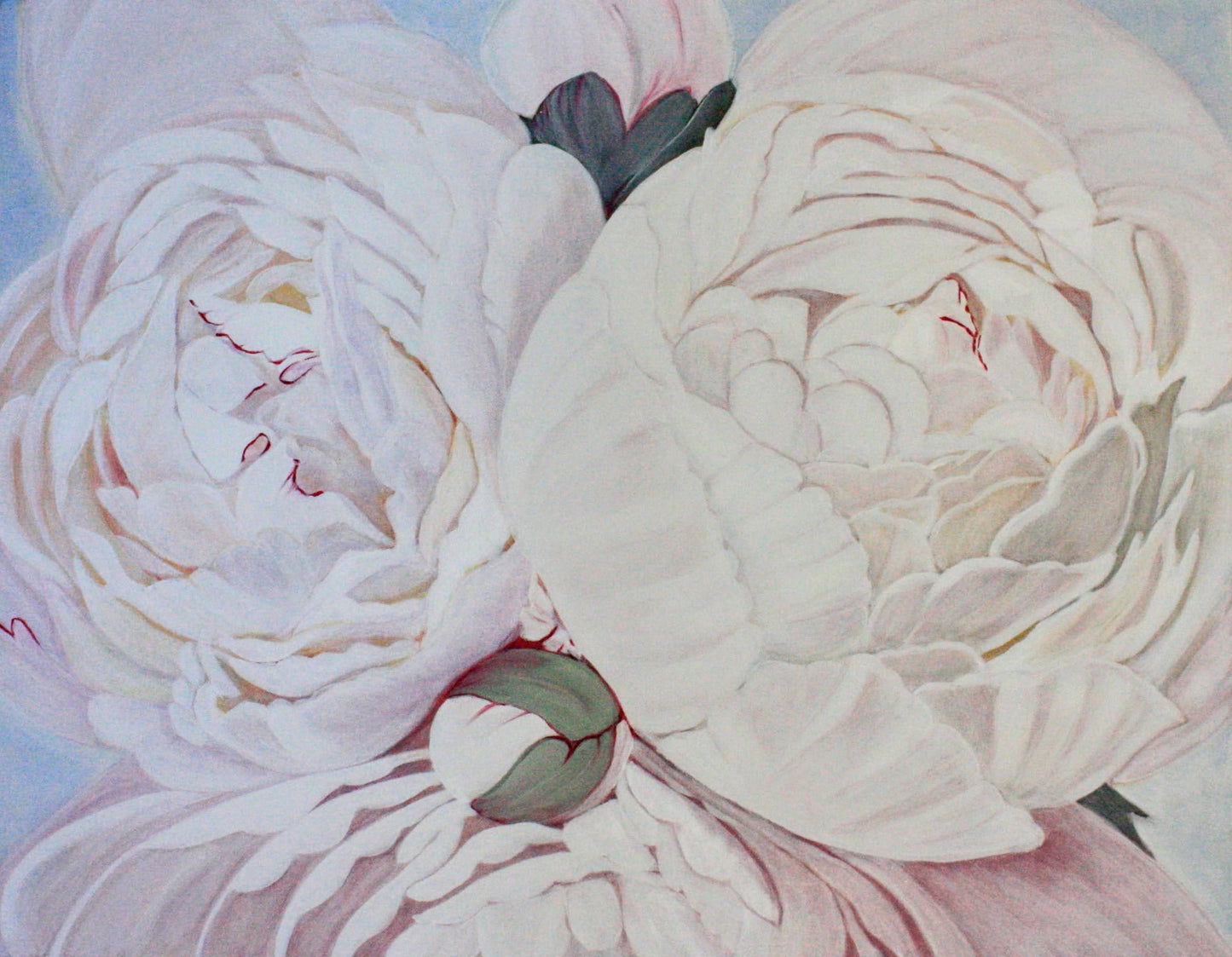 Painting" The scent of peonies"