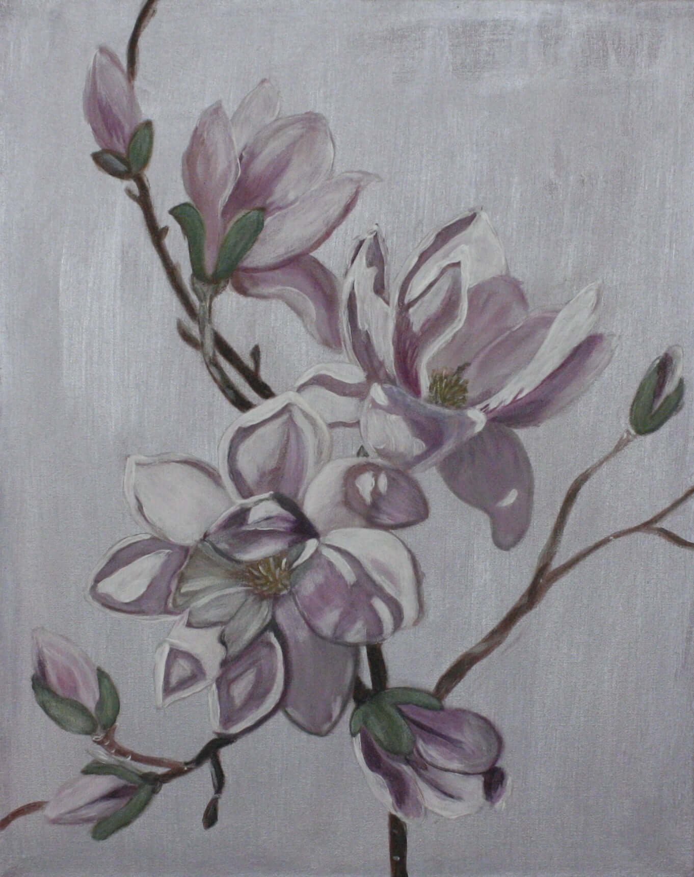 Painting "Magnolia flowers"