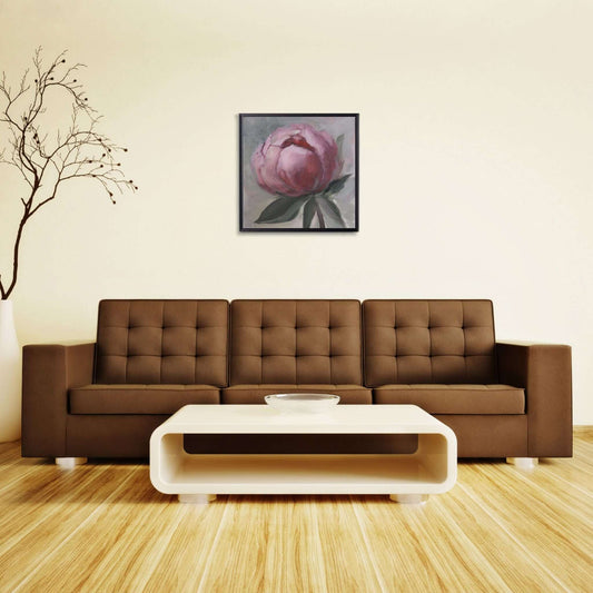 Painting "Peony bud"